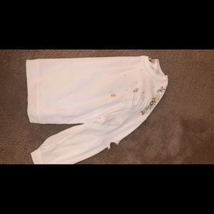 Express OneEleven Embellished Sweatshirt